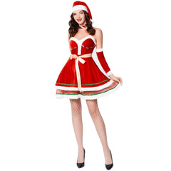 New sexy adult women's Christmas costumes, stage performance cosplay Christmas costumes - Coscosmos