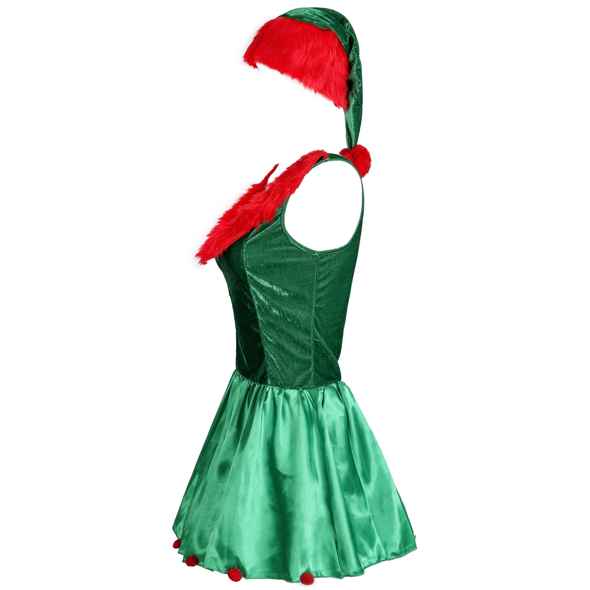 New Year Ladies Sexy Christmas Costumes, Sexy Christmas Costumes, Festive Christmas Costumes, Stage Costumes, Uniforms - Coscosmos