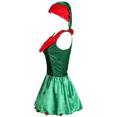 New Year Ladies Sexy Christmas Costumes, Sexy Christmas Costumes, Festive Christmas Costumes, Stage Costumes, Uniforms - Coscosmos