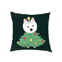 Nordic New Year Christmas Sofa Pillow Small Animal Pillowcase Holiday Decoration Sofa Living Room Pillow Cover - Coscosmos