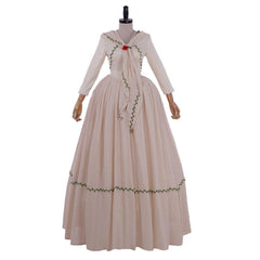 Outlander Brianna MacKenzie Wedding Dress Cosplay Costume | Victorian Colonial Gown for Women - Coscosmos