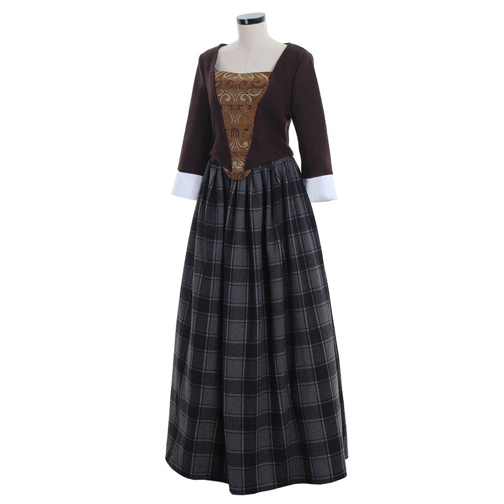 Outlander - Inspired Dress Costume | Scottish Highlands Cosplay for Women by Coscosmos - Coscosmos