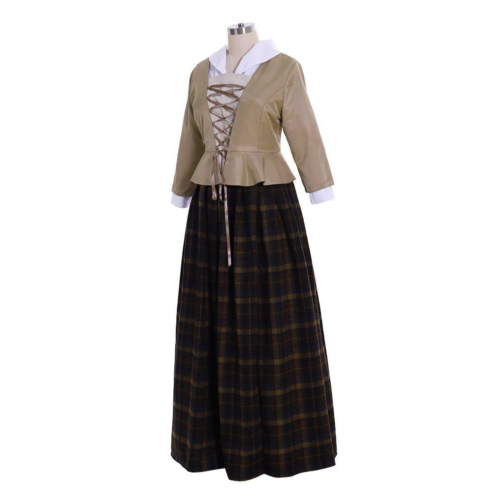 Outlander - Inspired Dress Costume | Scottish Highlands Cosplay for Women by Coscosmos - Coscosmos