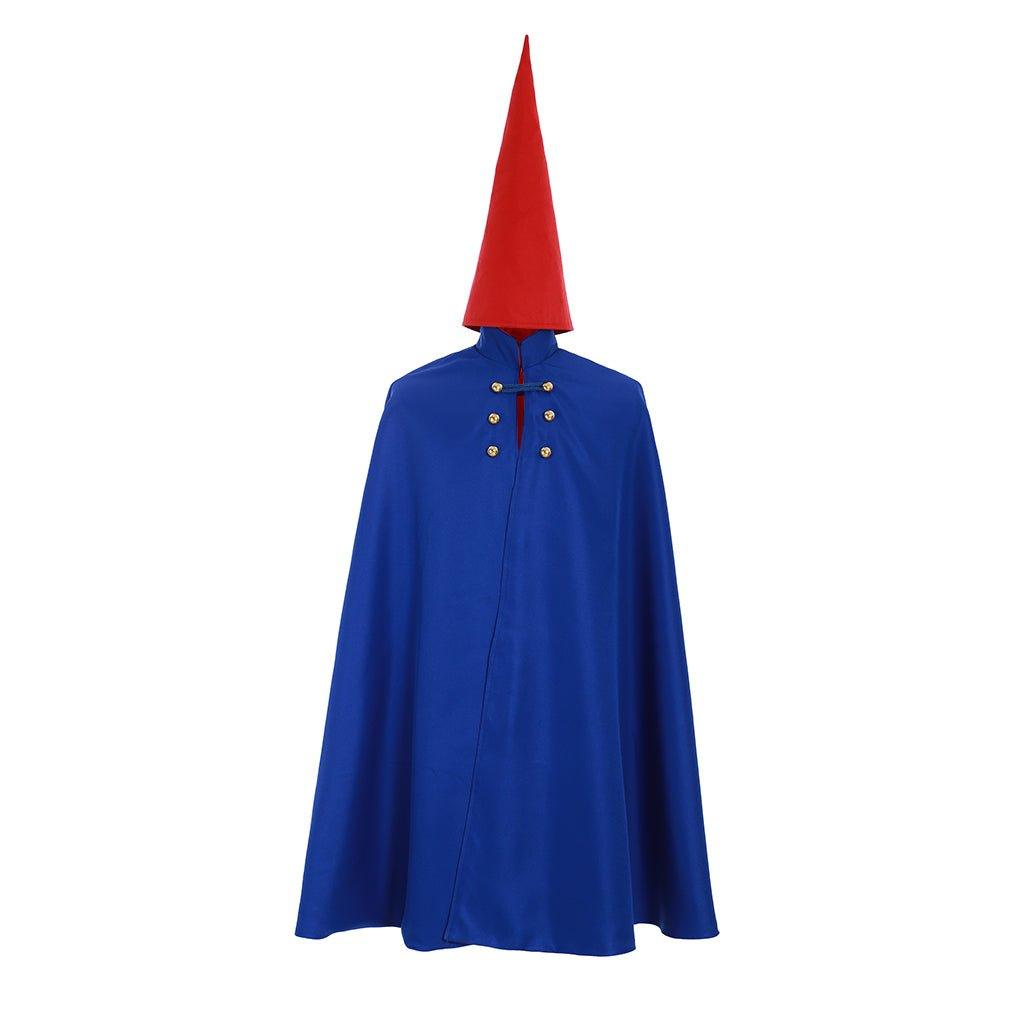 Over The Garden Wall Wirt Cosplay Costume – Deluxe Cape, Cloak, Uniform Suit with Hat - Coscosmos