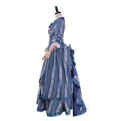 Phantom of The Opera Christine Daae Cosplay Costume | Blue Wishing Dress | Victorian Ball Gown for Cosplay & Performance - Coscosmos