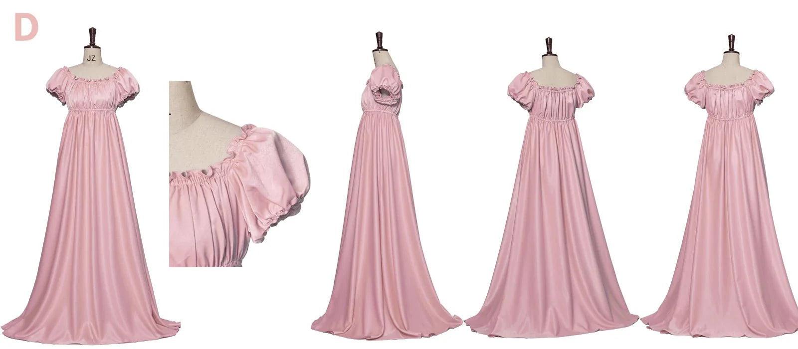 Pink Marie Antoinette Rococo Gown Dress | Victorian 18th Century Wedding Dress - Cosplay & Historical Costume - Coscosmos