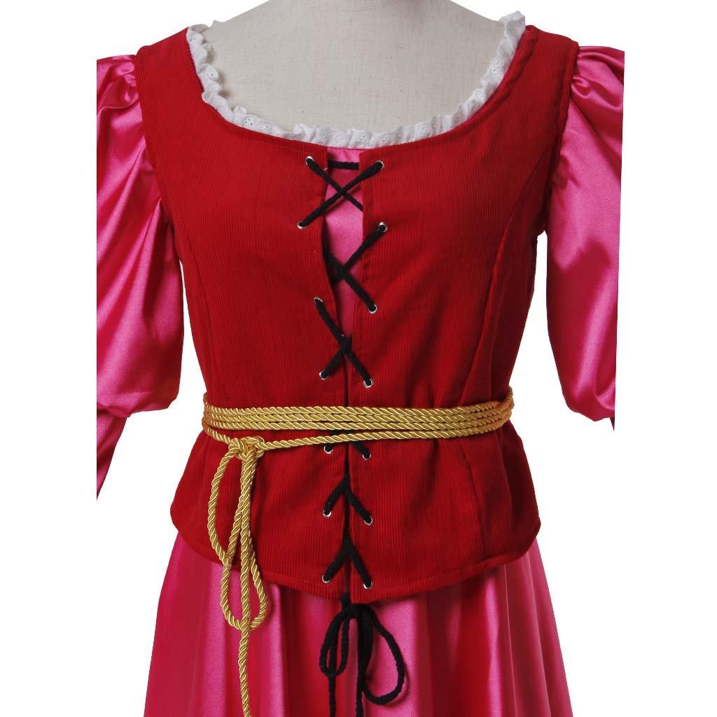 Pirates Cosplay Costume Dress – Female Pirate Fancy Dress Costume The Redhead Cosplay Dress Custom Made - Coscosmos