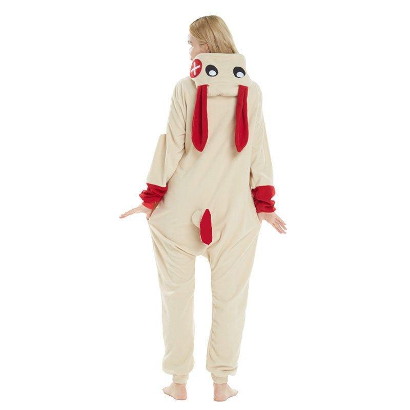 Plus and Minus Bunny Cartoon Cosplay Pajamas - Coscosmos