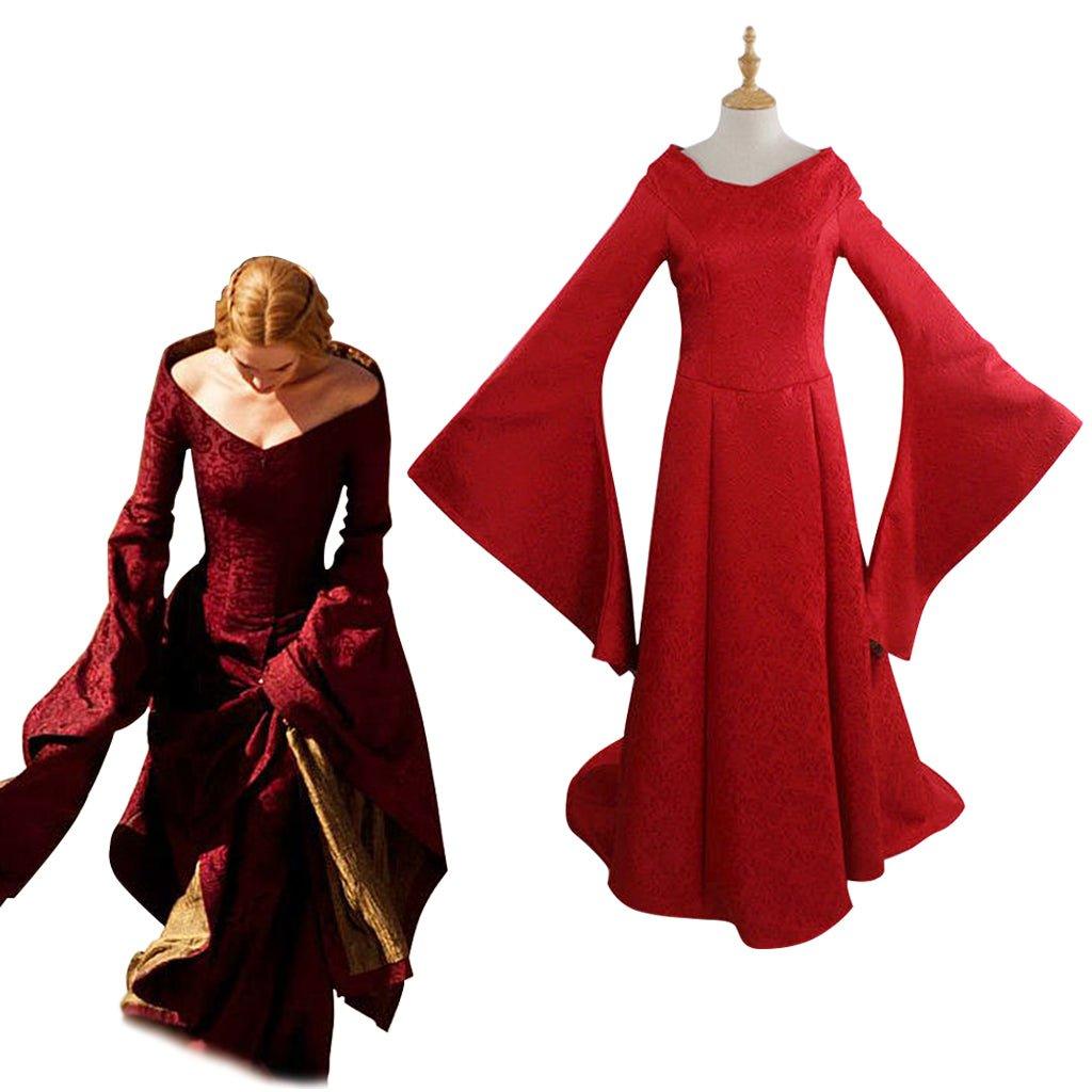 Plus Size Long Sleeve Fall Dress Renaissance Festival Costumes - Coscosmos