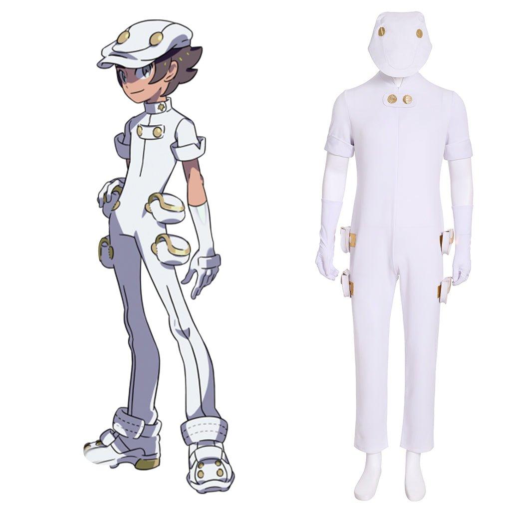 PM Sun and Moon Aether Foundation Employee Cosplay Costume - Coscosmos