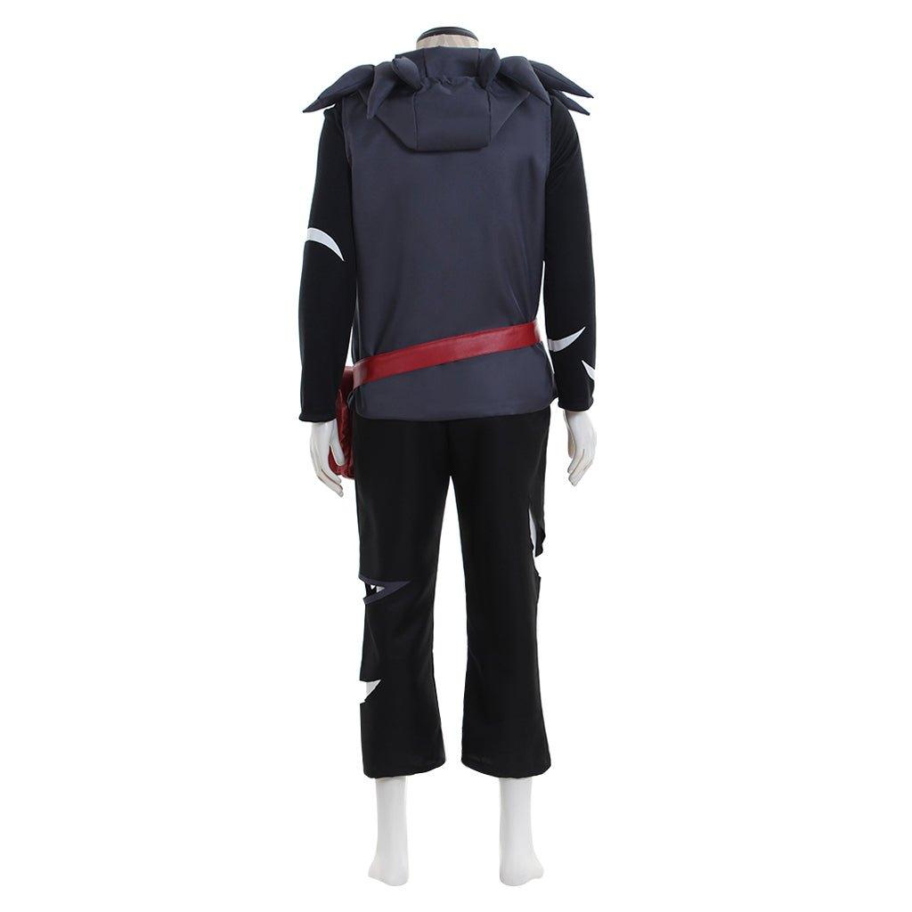 PM Sun and Moon Team Skull Gladion Cosplay Costume - Coscosmos