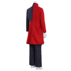 PM Team Magma Leader Maxie Cosplay Costume - Pokémon Anime Villain Cosplay Outfit - Coscosmos