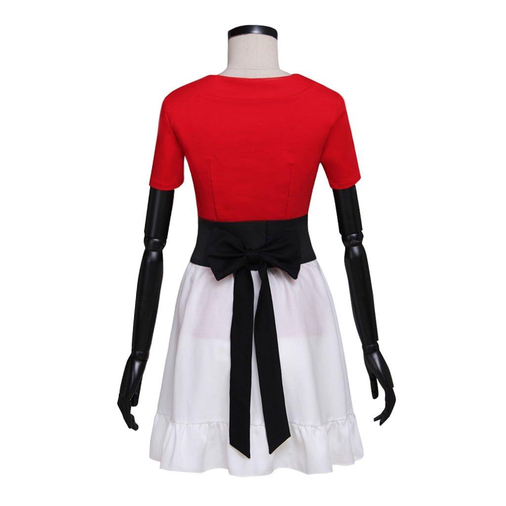 Pokémon Ball Red Dress Cosplay Costume - Coscosmos