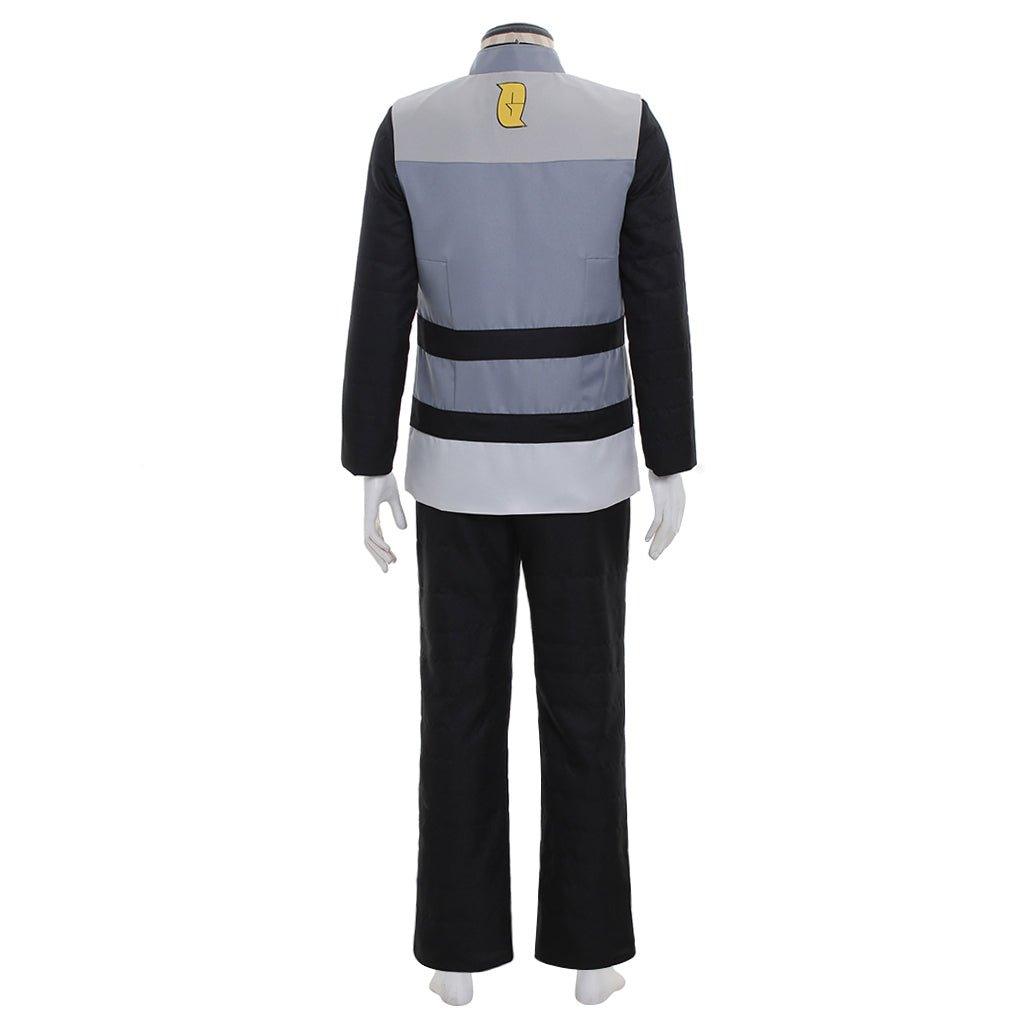 Pokémon Galactic Boss Cyrus Cosplay Costume - Team Galactic Leader Outfit - Coscosmos