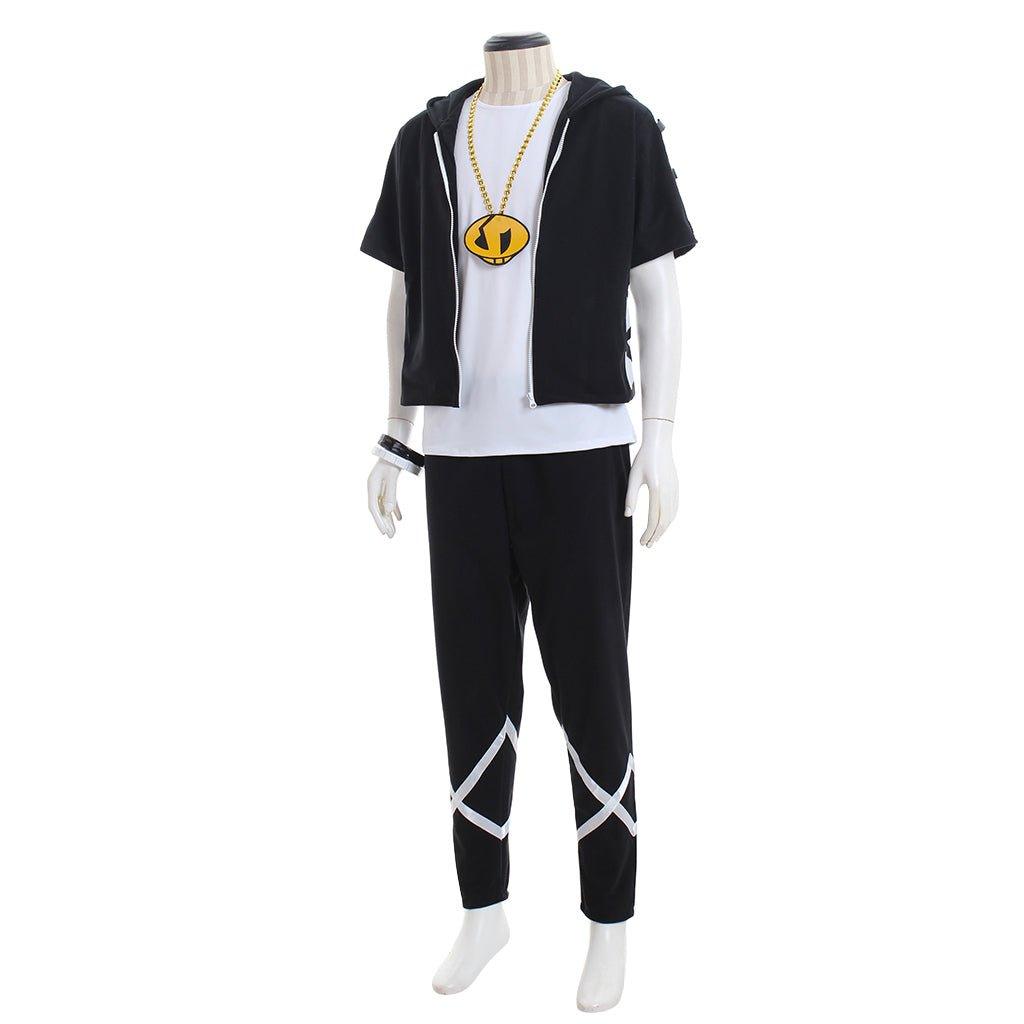 Pokémon Sun and Moon Guzma Cosplay Costume Jacket - Coscosmos