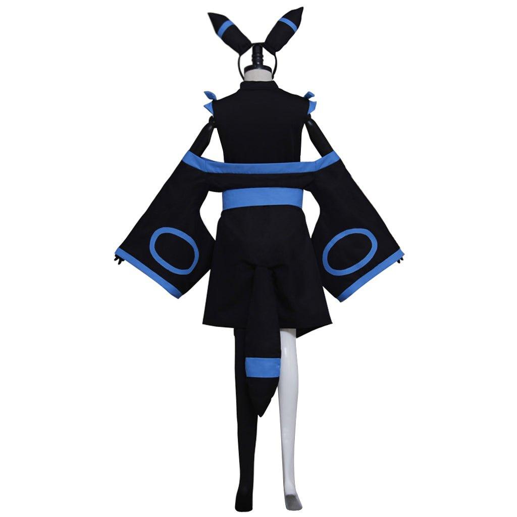 Pokemon Umbreon Human Cosplay Costume Dress - Coscosmos