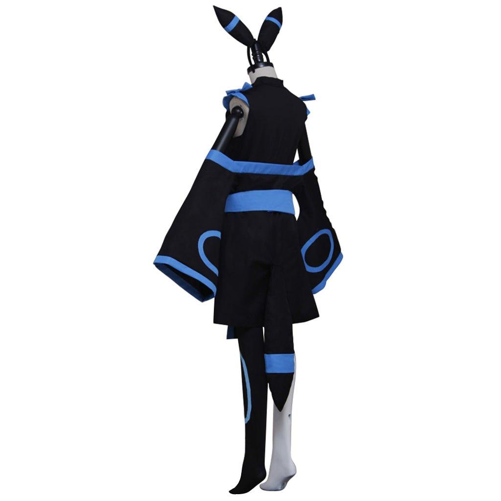 Pokemon Umbreon Human Cosplay Costume Dress - Coscosmos