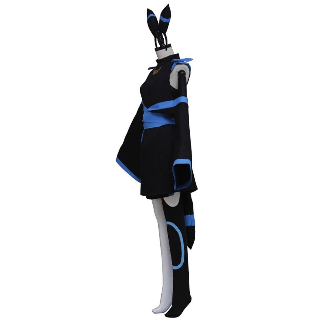 Pokemon Umbreon Human Cosplay Costume Dress - Coscosmos