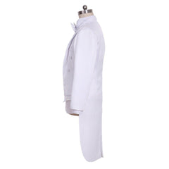 Prince Cosplay Costume Blazer Jacket - Men's Rococo Medieval 18th Century White Jacket - Coscosmos