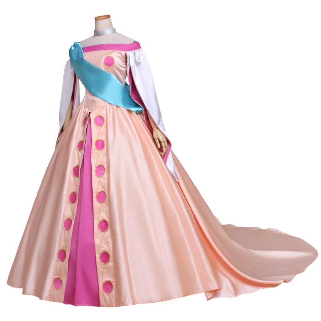 Princess Anastasia Cosplay Costume Dress | Elegant Women's Disney - Inspired Gown for Cosplay & Events - Coscosmos