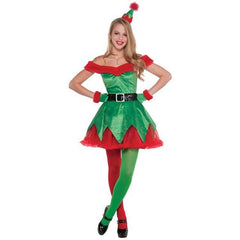 Red and green Christmas tree shape Christmas clothes, Merry Christmas uniforms, Christmas party costumes, Christmas performance clothes - Coscosmos