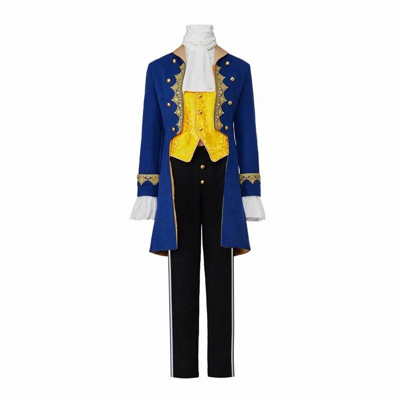 Regal Victorian Prince Uniform Tuxedo - Medieval Noble Men’s Regency Dress - Coscosmos