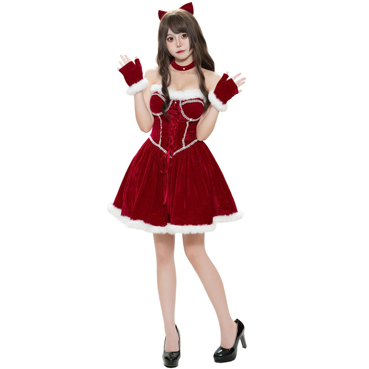 S - L Japan's new Christmas clothes, cute and sexy Christmas clothes, Christmas clothes, party clothes - Coscosmos