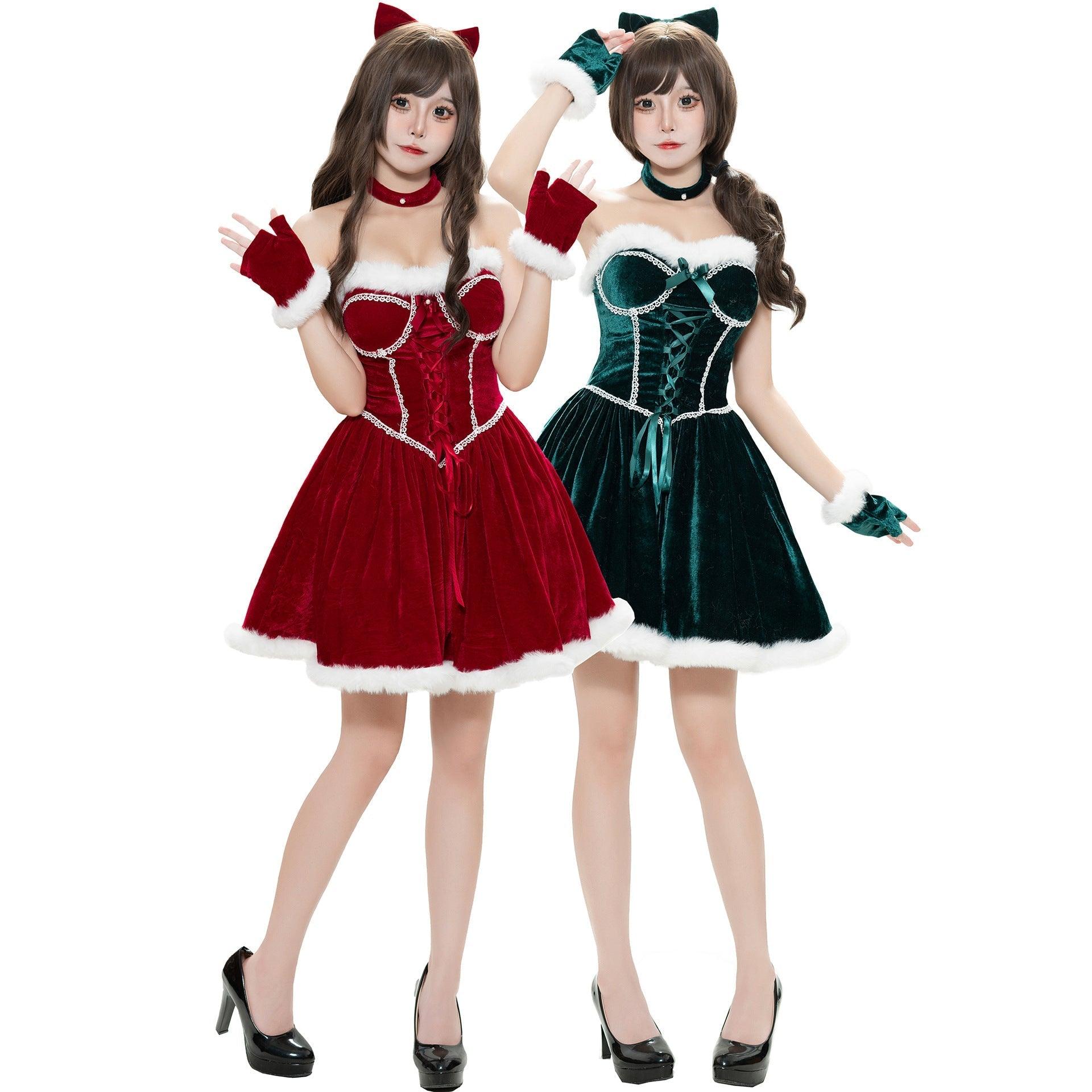 S - L Japan's new Christmas clothes, cute and sexy Christmas clothes, Christmas clothes, party clothes - Coscosmos