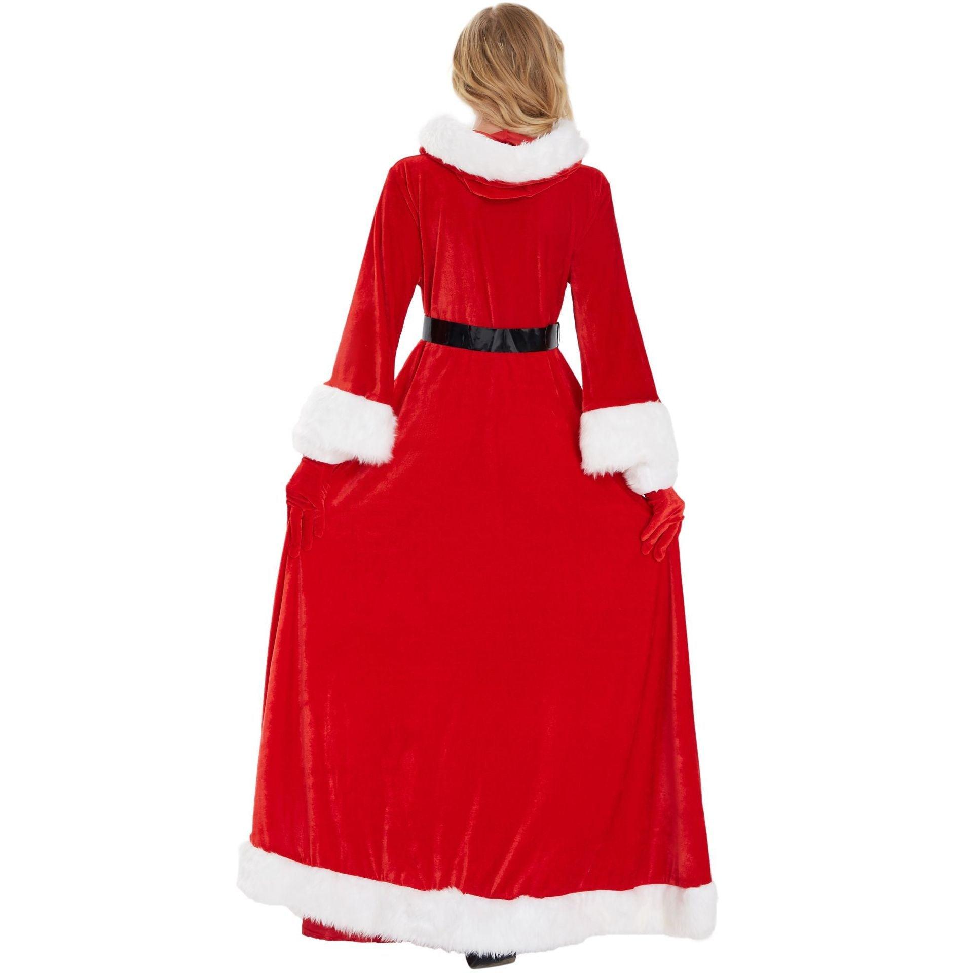 S - XL new 2023 Christmas clothing, stage Christmas clothing, long dress, Christmas queen carnival party clothing - Coscosmos