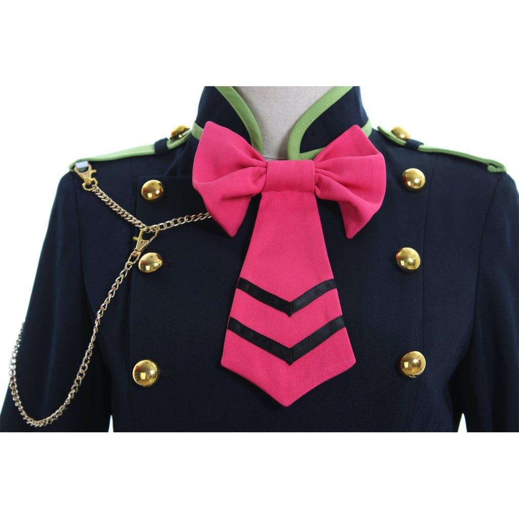 Seraph of the End Shinoa Hiragi Uniform Dress Cosplay Costume - Coscosmos