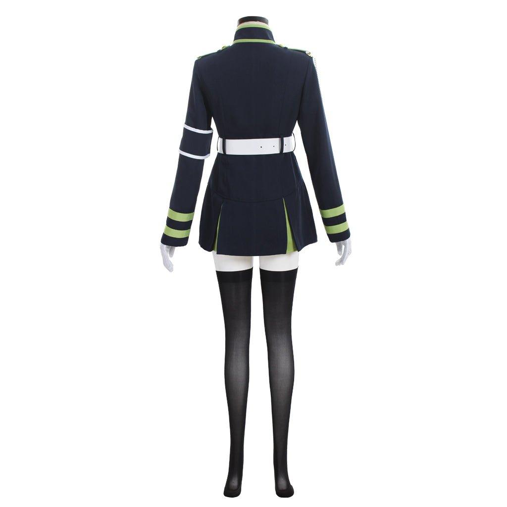 Seraph of the End Shinoa Hiragi Uniform Dress Cosplay Costume - Coscosmos