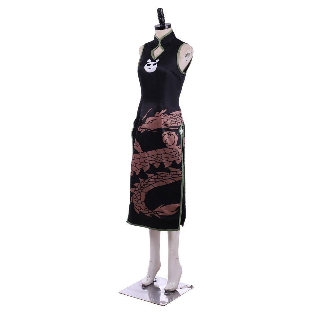 Shaman King Tao Jun Black Cheongsam Cosplay Costume - Coscosmos