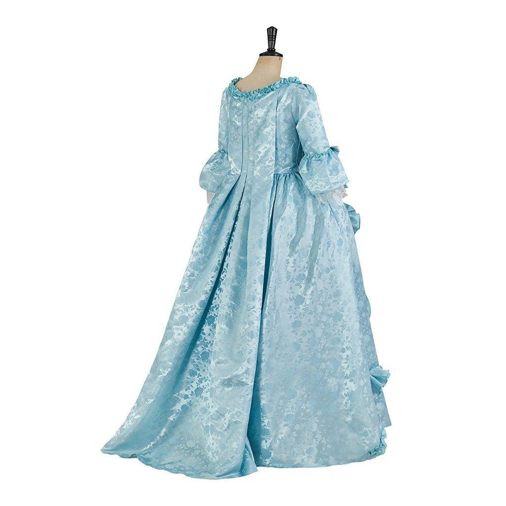 Sky Blue Marie Antoinette Rococo Ball Gown | Gothic Victorian Dress Costume for Women - Coscosmos