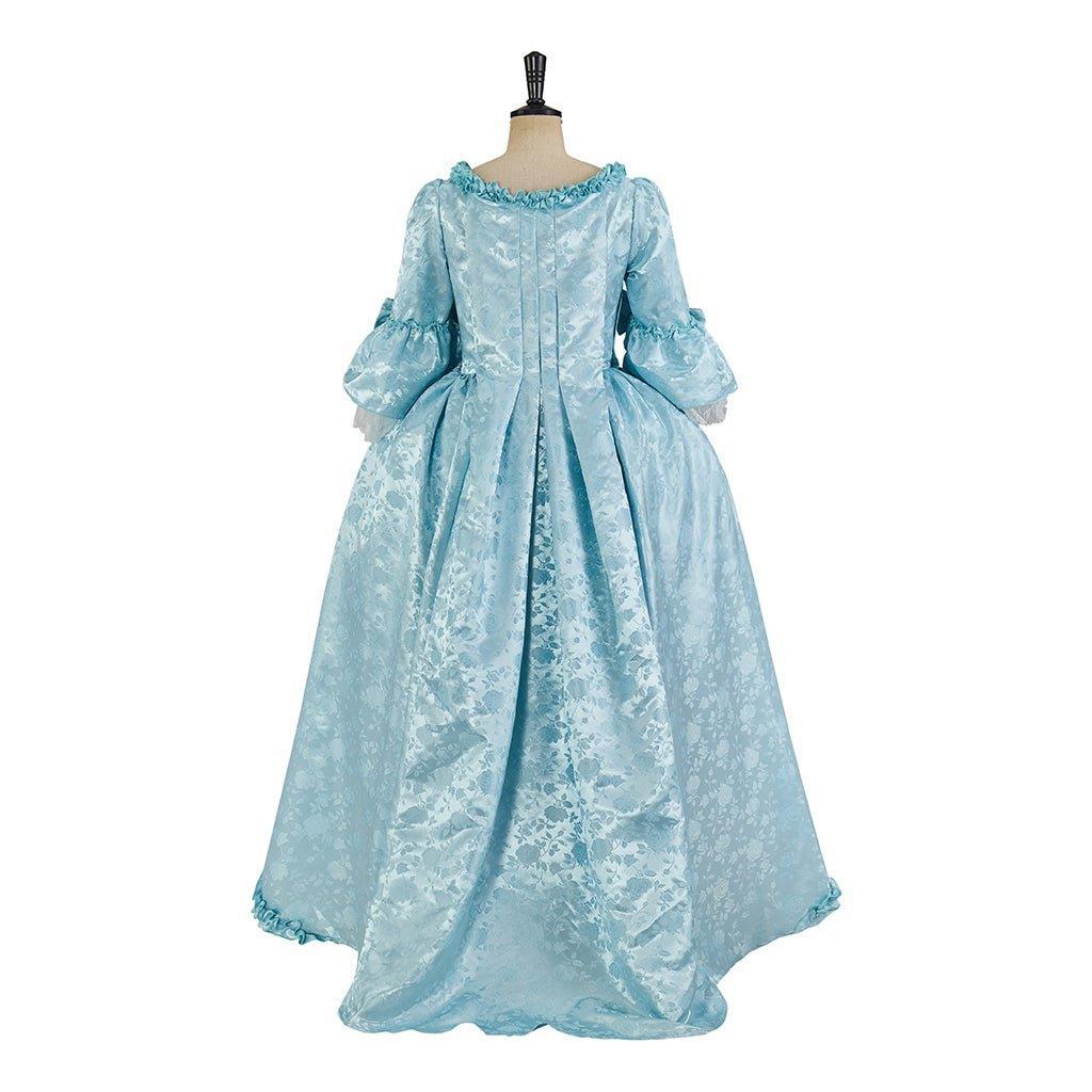 Sky Blue Marie Antoinette Rococo Ball Gown | Gothic Victorian Dress Costume for Women - Coscosmos