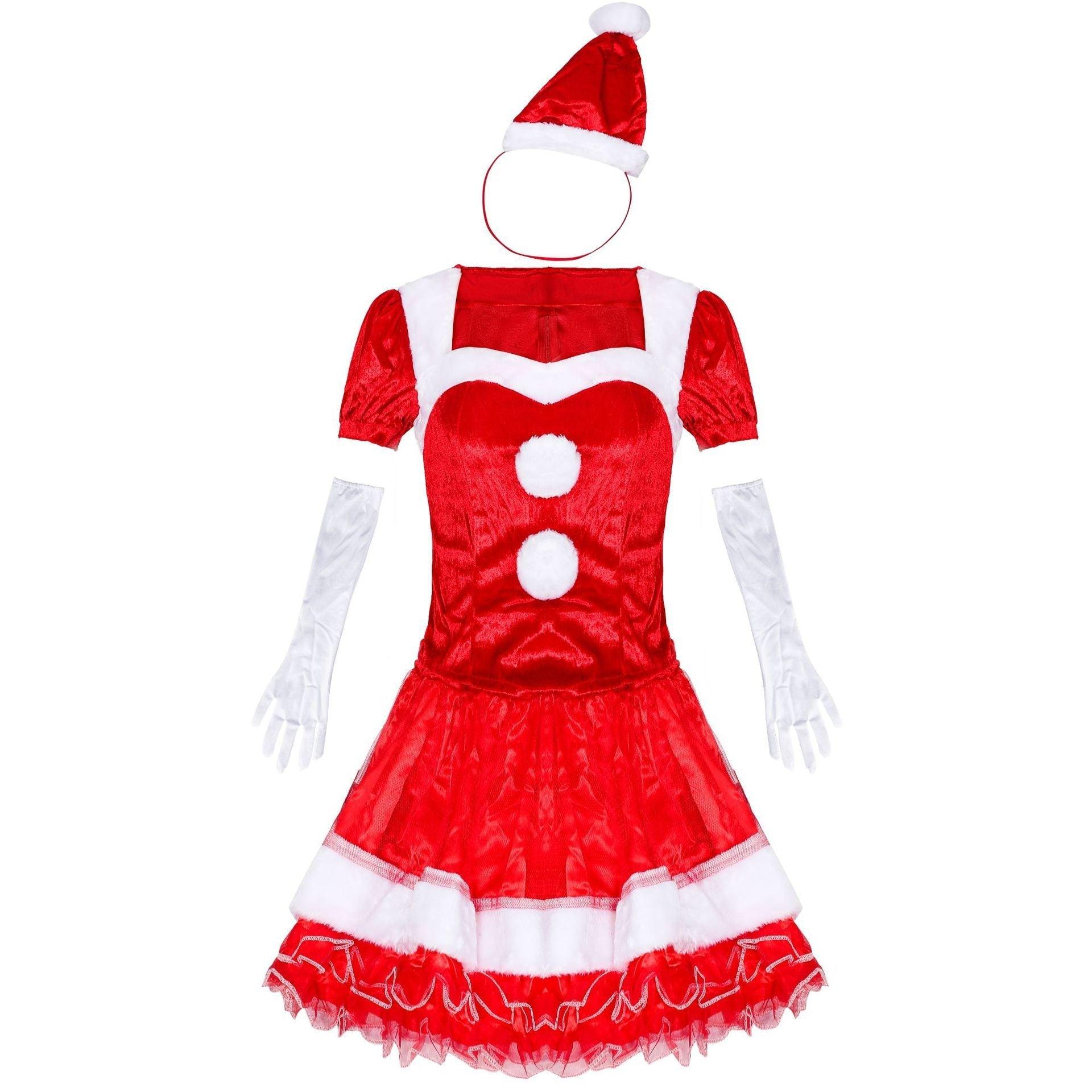 Split Christmas costumes, holiday - themed party costumes Christmas Costumes Christmas costumes - Coscosmos