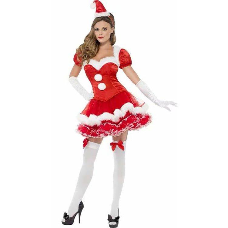 Split Christmas costumes, holiday - themed party costumes Christmas Costumes Christmas costumes - Coscosmos