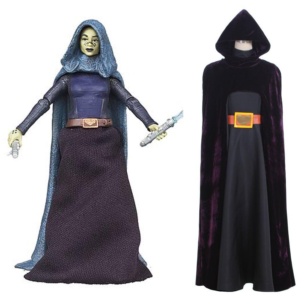 Star Wars Barriss Offee Cosplay Costume | Jedi Knight Outfit for Women | Coscomos - Coscosmos