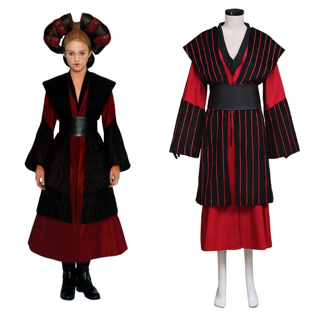 Star Wars Episode I Queen Padme Amidala Cosplay Costume | Custom Made Adult Outfit | Coscomos - Coscosmos