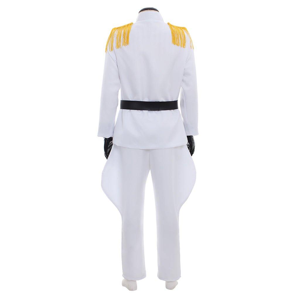 Star Wars Imperial Officer White Grand Admiral Uniform Cosplay Costume - Coscosmos