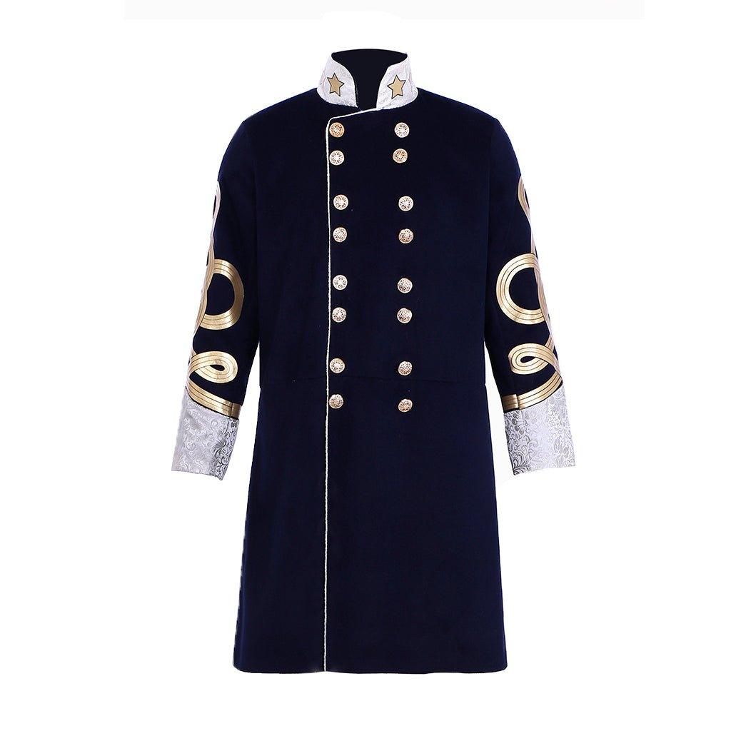 Steampunk Men’s Victorian Wool Coat - Tudor Medieval Costume Jacket | Coscomos - Coscosmos