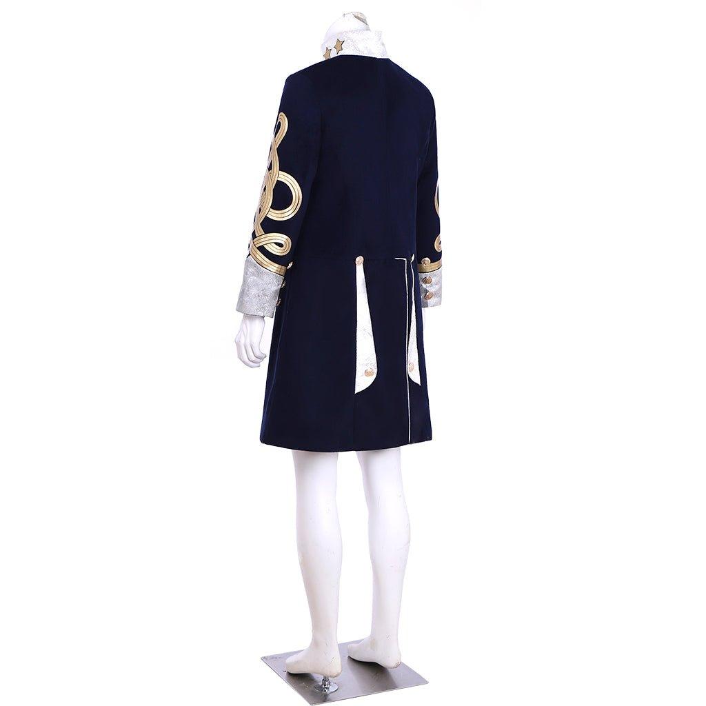 Steampunk Men’s Victorian Wool Coat - Tudor Medieval Costume Jacket | Coscomos - Coscosmos