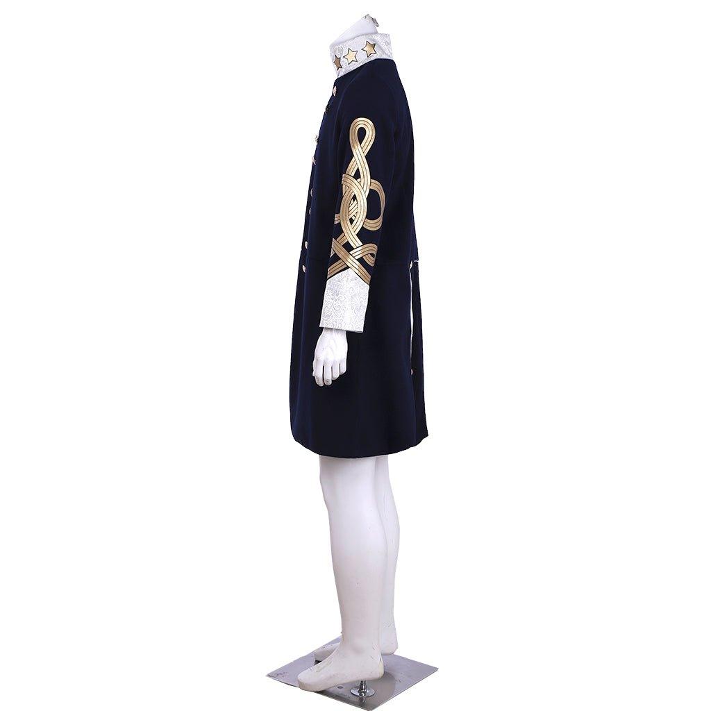 Steampunk Men’s Victorian Wool Coat - Tudor Medieval Costume Jacket | Coscomos - Coscosmos