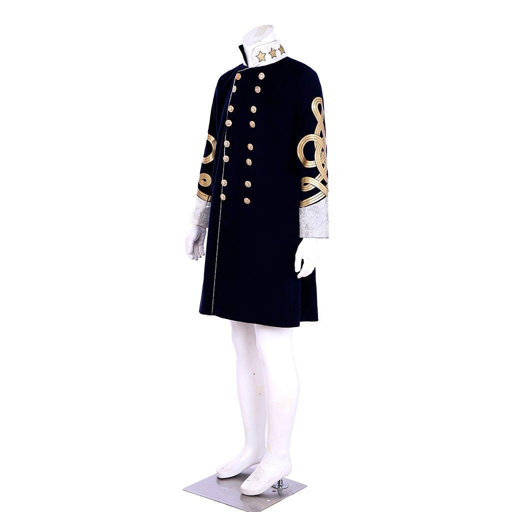 Steampunk Men’s Victorian Wool Coat - Tudor Medieval Costume Jacket | Coscomos - Coscosmos