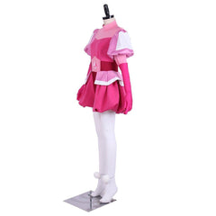 Steven Universe Spinel Gem Cosplay Costume Full Set Pink Dress with Gloves & Socks - Coscosmos