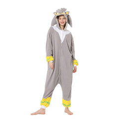 Stitch Animal Onesie Pajamas for Couples - Fleece Halloween & Christmas Cosplay Sleepwear | Coscomos Pajamas Series - Coscosmos