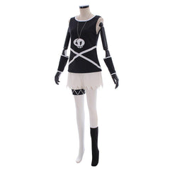 Sun and Moon Team Skull Grunts Female Cosplay Costume - Coscosmos