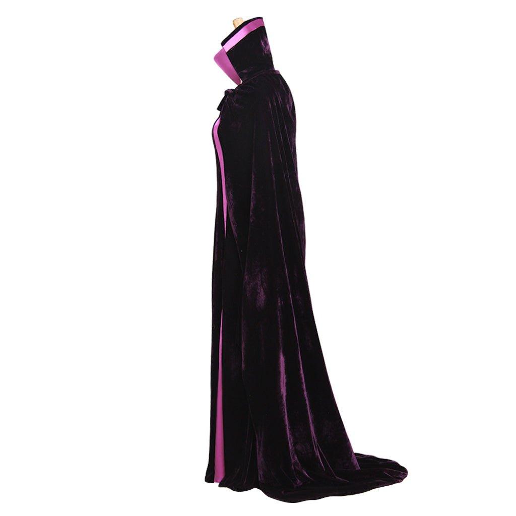 Super Villain Costume Dress | Sleeping Beauty Inspired Halloween Cosplay Costume - Coscosmos