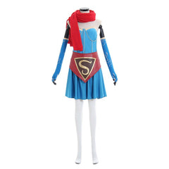 Supergirl Bombshell Cosplay Costume | DC Comics Superhero Outfit for Halloween, Carnival, and Cosplay Events - Coscosmos