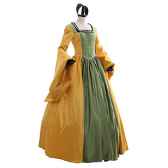 The Other Boleyn Girl Tudor England Dress | Anne and Mary Cosplay Gown for Women | Medieval Court Ball Costume - Coscosmos