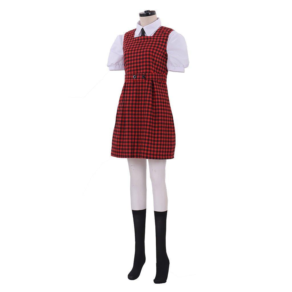 The Umbrella Academy Girl School Uniform Cosplay Costume | Authentic Jacket and Dress for Adults - Coscosmos